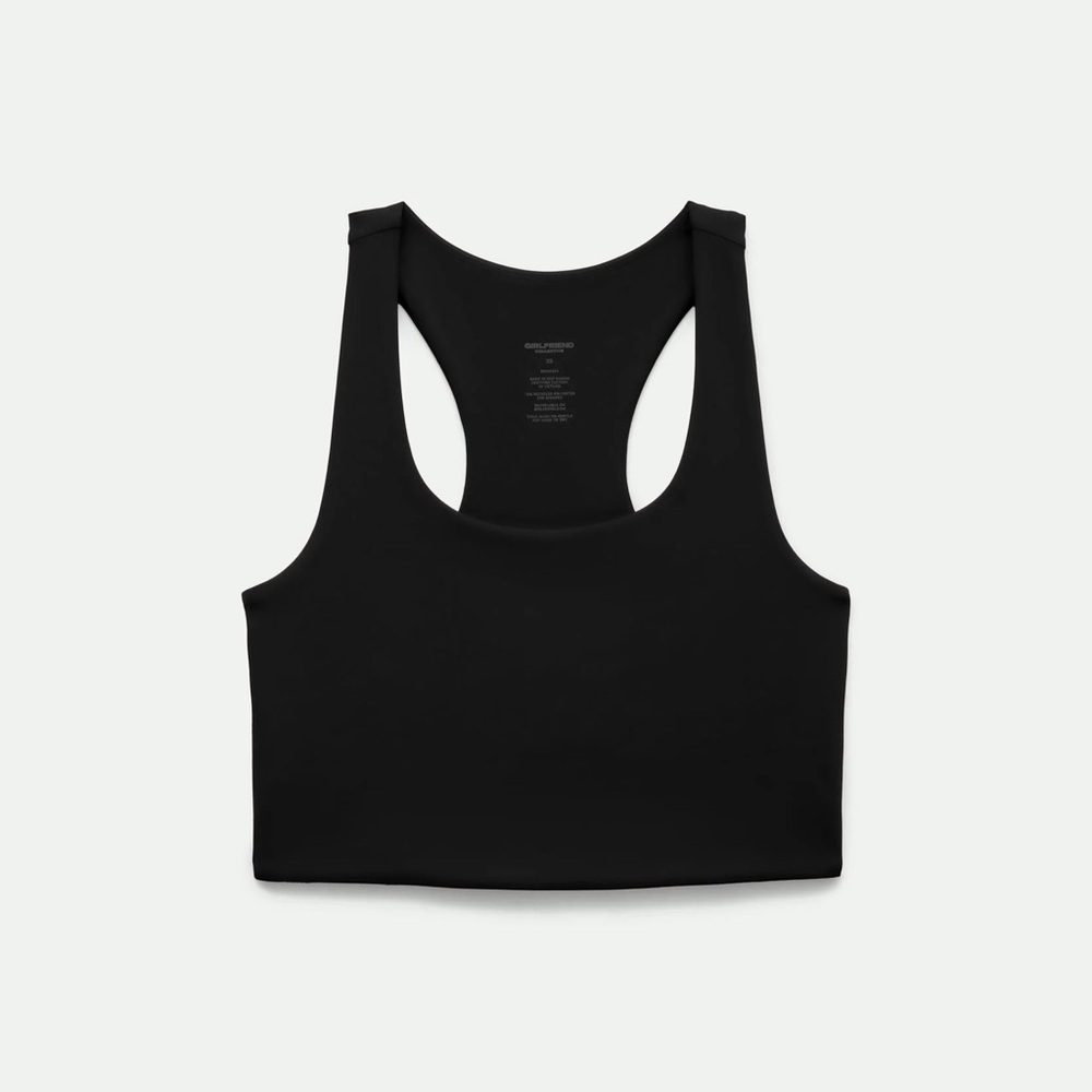 #1 Selling Girlfriend Collective Size XS Paloma Sports Bra - Black